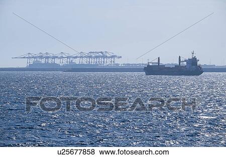 Cargo containers in sun View Large Photo Image Stock Photo - Cargo containers in sun. Fotosearch