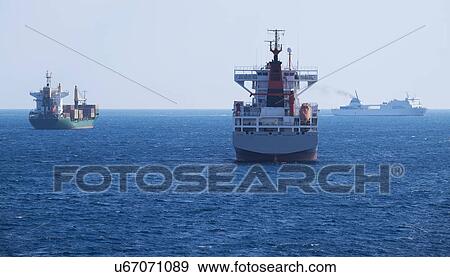 Cargo containers in sun View Large Photo Image Stock Photo - Cargo containers in sun. Fotosearch