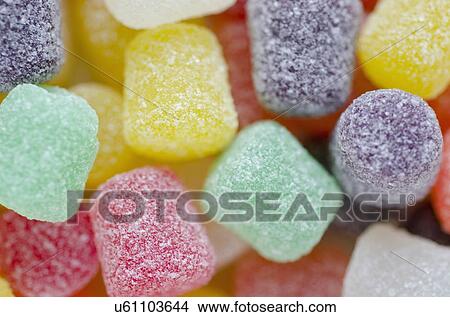 Close-up of colorful gum drops View Large Photo Image Picture - Close-up of colorful gum drops. Fotosearch