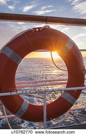 Close-up of lifebelt, Mediterranean Sea View Large Photo Image Stock Image - Close-up of lifebelt, Mediterranean Sea. Fotosearch