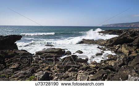 Coast of Atlantic Ocean View Large Photo Image Stock Image - Coast of Atlantic Ocean. Fotosearch