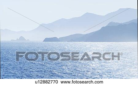 Stock Image - Coast of ocean. Fotosearch