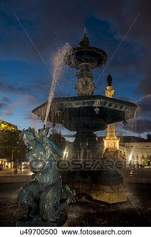 Fountain in Plaza de Pedro IV View Large Photo Image Stock Image - Fountain in Plaza de Pedro IV. Fotosearch