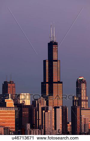 Stock Image - Gold Coast buildings in autumn . Fotosearch