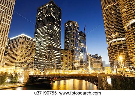 Stock Photography - Low angle view of skyscrapers. Fotosearch