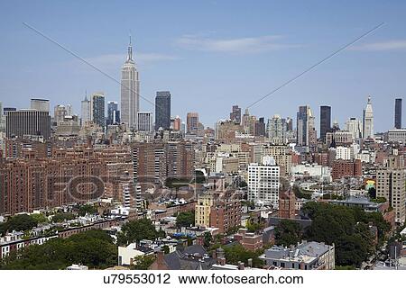 Midtown Manhattan view View Large Photo Image Stock Image - Midtown Manhattan view. Fotosearch