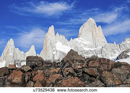 Stock Photo - Mt Fitzroy. Fotosearch