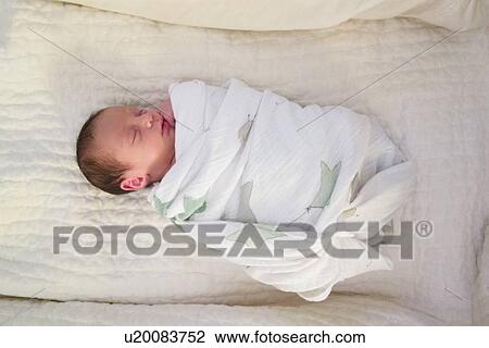 Newborn girl sleeping View Large Photo Image Stock Image - Newborn girl sleeping. Fotosearch