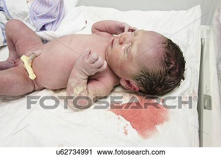 Newborn girl View Large Photo Image Stock Image - Newborn girl. Fotosearch