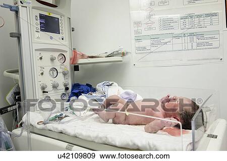 Newborn girl View Large Photo Image Stock Photo - Newborn girl. Fotosearch