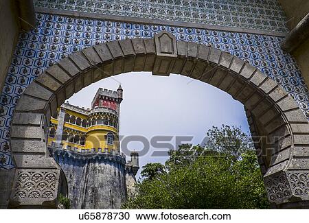 Palace of Sintra View Large Photo Image Stock Image - Palace of Sintra. Fotosearch
