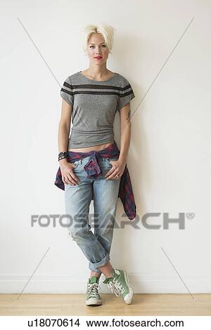 Picture - Portrait of blonde woman. Fotosearch