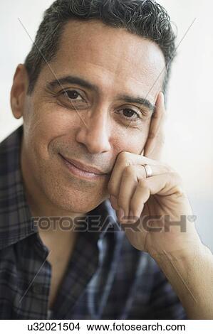 Picture - Portrait of mature man. Fotosearch