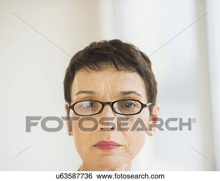 Portrait of senior woman View Large Photo Image Stock Photograph - Portrait of senior woman. Fotosearch