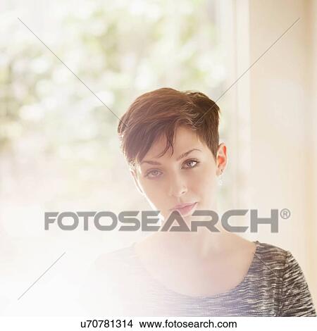 Portrait of young woman View Large Photo Image Picture - Portrait of young woman. Fotosearch