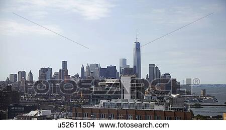 Picture - Remote cityscape. Fotosearch