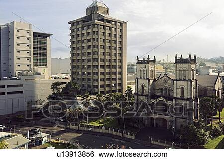 Sacred Heart Cathedral View Large Photo Image Stock Photograph - Sacred Heart Cathedral. Fotosearch