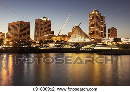 Skyline at dusk View Large Photo Image Stock Image - Skyline at dusk. Fotosearch