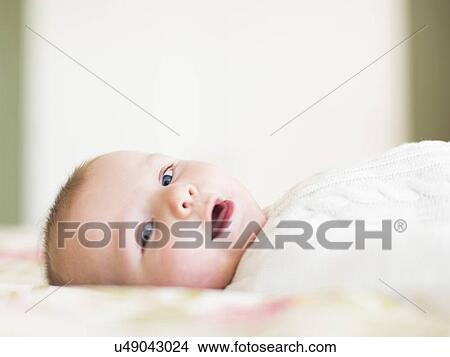 Studio shot of Baby boy (2-5 months) View Large Photo Image Picture - Studio shot of Baby boy (2-5 months). Fotosearch