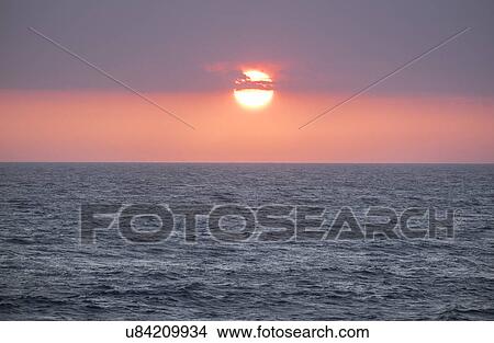 Sunset over sea, Mediterranean Sea View Large Photo Image Picture - Sunset over sea, Mediterranean Sea. Fotosearch