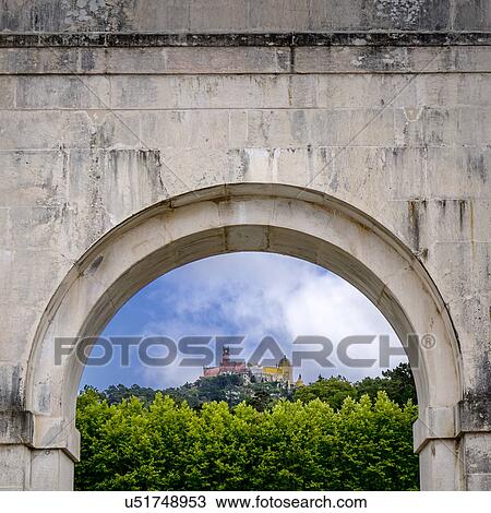 Stock Image - View of palace. Fotosearch