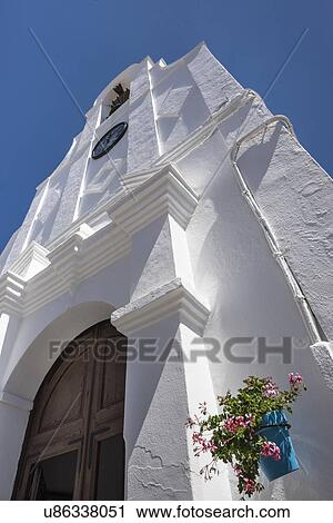 Stock Image - View of San Sebastian Shrine. Fotosearch