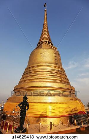 Wat Saket View Large Photo Image Stock Photo - Wat Saket. Fotosearch