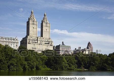 Stock Image - Waterfront district. Fotosearch