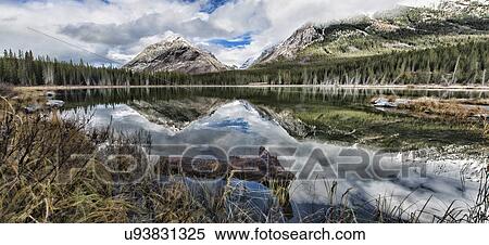 Buller Pond, Alberta, Canada, panoramic View Large Photo Image Stock Photography - Buller Pond, Alberta, Canada, panoramic. Fotosearch