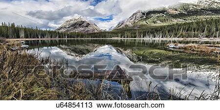 Stock Image - Buller Pond, Alberta Canada. Fotosearch