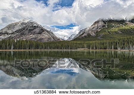 Buller Pond in Banff National Park View Large Photo Image Picture - Buller Pond in Banff National Park. Fotosearch
