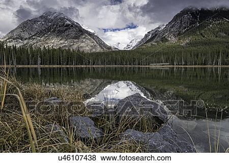 Buller Pond in Banff National Park View Large Photo Image Stock Photo - Buller Pond in Banff National Park. Fotosearch