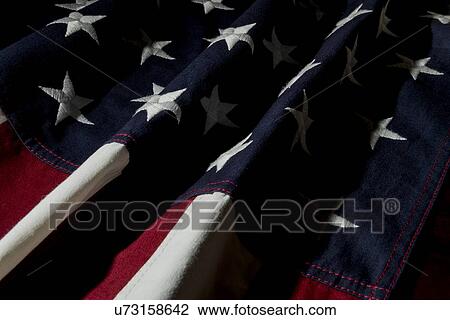 Close-up of USA flag View Large Photo Image Stock Image - Close-up of USA flag. Fotosearch
