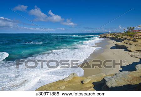 Stock Photography - La Jolla Shores, California. Fotosearch