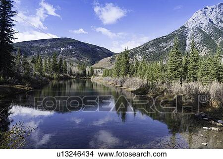 Mount Lorette Pond in Kananaskis, Alberta, Canada View Large Photo Image Picture - Mount Lorette Pond in Kananaskis, Alberta, Canada. Fotosearch