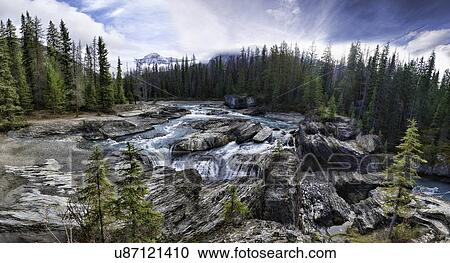 Natural Bridge in Yoho National Park, panoramic View Large Photo Image Stock Image - Natural Bridge in Yoho National Park, panoramic. Fotosearch