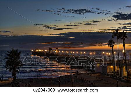 Stock Photo - Oceanside pier. Fotosearch