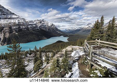 Stock Photograph - Peyto Lake. Fotosearch