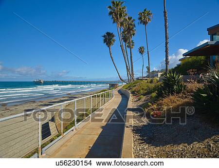 Picture - Scripps Pier. Fotosearch