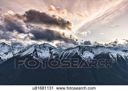 Snowcapped mountain range View Large Photo Image Stock Image - Snowcapped mountain range. Fotosearch
