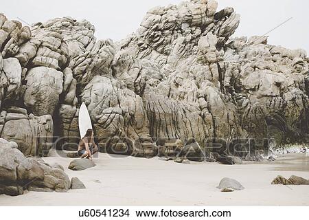 Australian surfer with surfboard, Bacocho, Puerto Escondido, Mexico View Large Photo Image Picture - Australian surfer with surfboard, Bacocho, Puerto Escondido, Mexico. Fotosearch