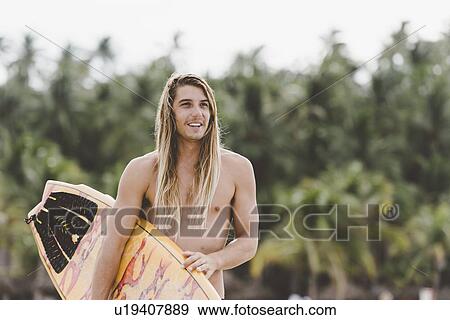 Australian surfer with surfboard View Large Photo Image Stock Photo - Australian surfer with surfboard. Fotosearch
