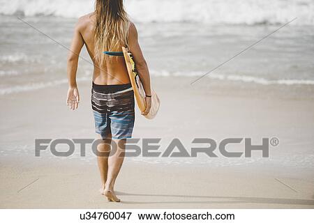 Australian surfer with surfboard, Bacocho, Puerto Escondido, Mexico View Large Photo Image Stock Photo - Australian surfer with surfboard, Bacocho, Puerto Escondido, Mexico. Fotosearch
