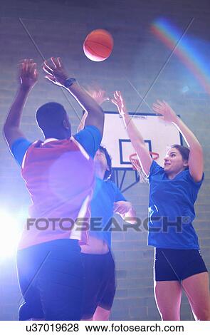 People playing basketball View Large Photo Image Stock Photo - People playing basketball. Fotosearch