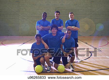 Soccer team indoors View Large Photo Image Stock Image - Soccer team indoors. Fotosearch