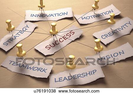 Stock Illustration - Business success, artwork. Fotosearch
