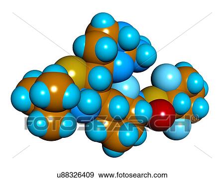 Dabrafenib, skin cancer drug, molecule View Large Illustration Stock Illustration - Dabrafenib, skin cancer drug, molecule. Fotosearch