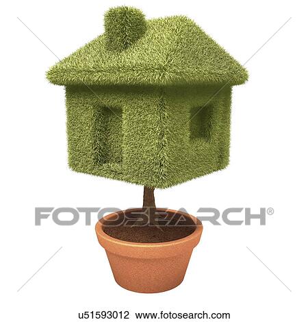 Home ownership, artwork View Large Illustration Drawing - Home ownership, artwork. Fotosearch