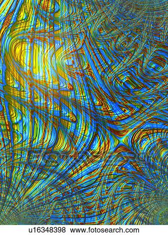 Multicolour abstract pattern, artwork View Large Illustration Stock Illustration - Multicolour abstract pattern, artwork. Fotosearch
