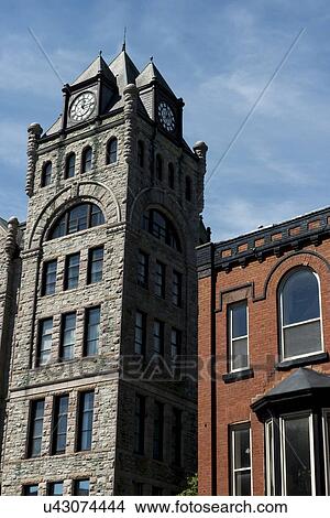 Picture - Buildings in St. John's, Newfoundland and Labrador, Canada. Fotosearch